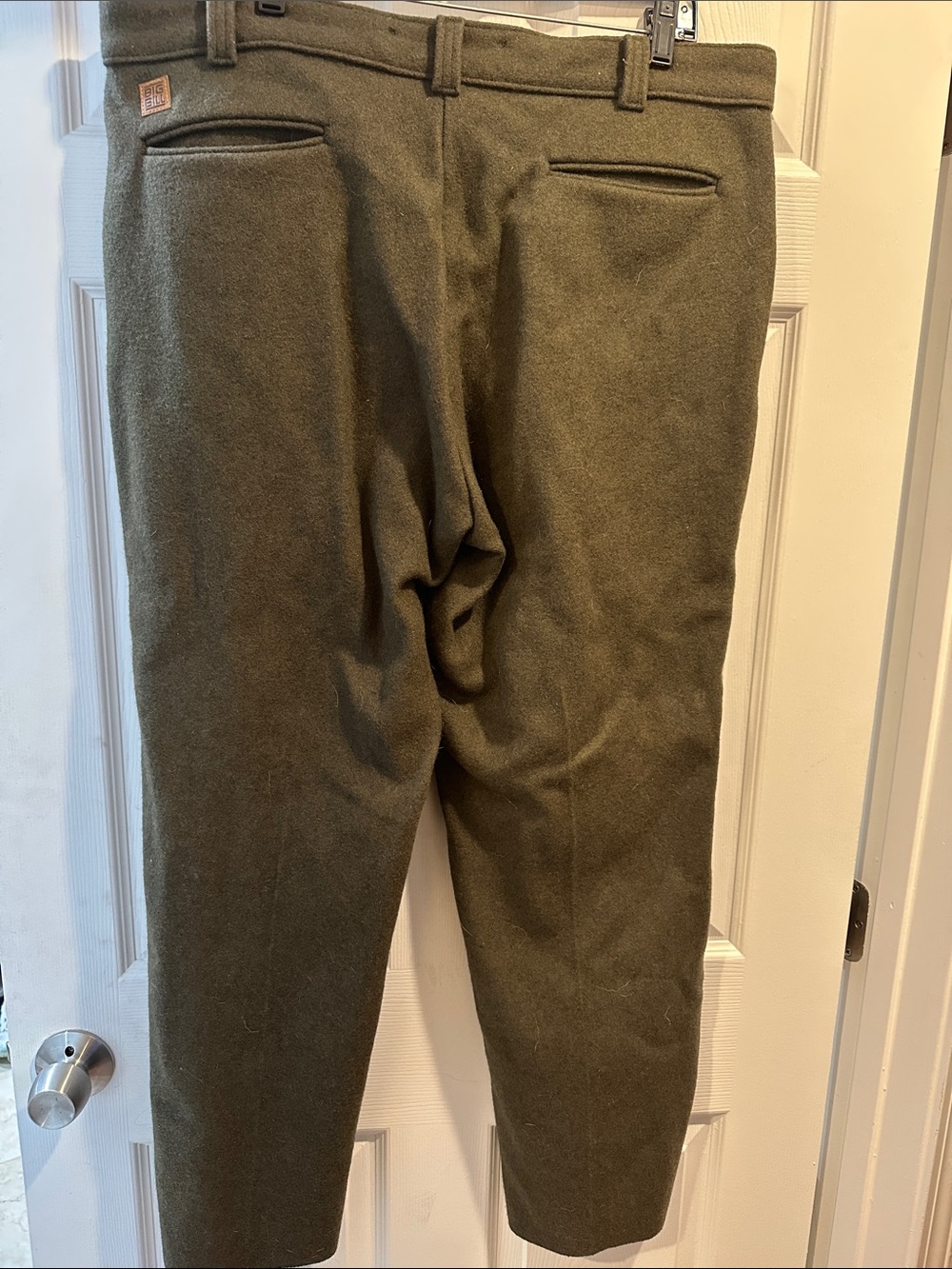 Men's Big Bill Merino Wool 38/32 Pants- Classic Tailored Fit - Picture 6 of 6